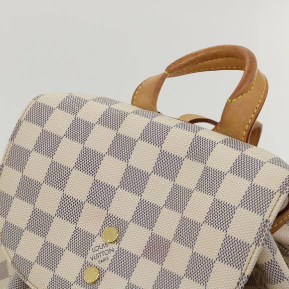 LOUIS VUITTON Damier Azur Speron Backpack N41578 LV Auth bs2469 - Picture 8 of 16